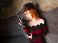 [Cosplay] Usagi うさぉ Freddy Gal (A Nightmare on Elm Street)