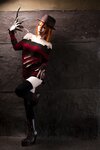 [Cosplay] Usagi うさぉ Freddy Gal (A Nightmare on Elm Street)