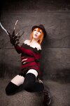 [Cosplay] Usagi うさぉ Freddy Gal (A Nightmare on Elm Street)