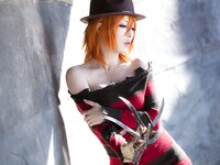 [Cosplay] Usagi うさぉ Freddy Gal (A Nightmare on Elm Street)