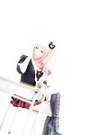 [Cosplay] Usagi うさぉ Junko×Zan Nee-chan 盾子×残姉 (Danganronpa)