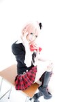 [Cosplay] Usagi うさぉ Junko×Zan Nee-chan 盾子×残姉 (Danganronpa)