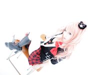 [Cosplay] Usagi うさぉ Junko×Zan Nee-chan 盾子×残姉 (Danganronpa)