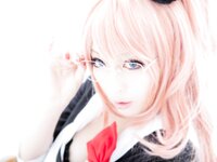 [Cosplay] Usagi うさぉ Junko×Zan Nee-chan 盾子×残姉 (Danganronpa)