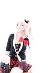 [Cosplay] Usagi うさぉ Junko×Zan Nee-chan 盾子×残姉 (Danganronpa)