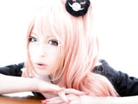 [Cosplay] Usagi うさぉ Junko×Zan Nee-chan 盾子×残姉 (Danganronpa)