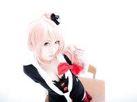 [Cosplay] Usagi うさぉ Junko×Zan Nee-chan 盾子×残姉 (Danganronpa)