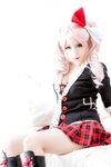 [Cosplay] Usagi うさぉ Junko×Zan Nee-chan 盾子×残姉 (Danganronpa)