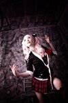 [Cosplay] Usagi うさぉ Junko×Zan Nee-chan 盾子×残姉 (Danganronpa)