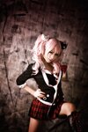 [Cosplay] Usagi うさぉ Junko×Zan Nee-chan 盾子×残姉 (Danganronpa)