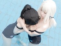 [Cosplay] Miri Minazuki 水無月みり Meruru Amanogawa 天ノ川めるる Prisma☆Summertime プリズマ☆サマータイム