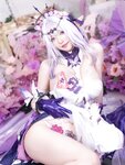 [Cosplay] Machi馬吉 - 崩铁 遐蝶 [34P-113MB]