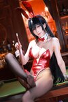 [Cosplay] 水淼Aqua 2025年06月 碧蓝航线 大凤兔女郎 [59P-85MB]