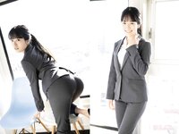 [Flash Photobook] Umi Shinonome 東雲うみ - Trading Company Office Lady, It Got Torn! 商社OL、破れちゃった！