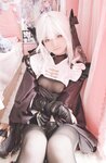 [Cosplay] Xi Daidai 习呆呆 - Blanc