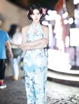 [XR Uncensored] 梨霜儿 - R18 秀人网模特 性感旗袍肉丝