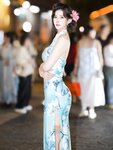 [XR Uncensored] 梨霜儿 - R18 秀人网模特 性感旗袍肉丝