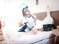 [Cosplay] Jiuqi Miao 九柒喵 - Gym Uniform Shiroko 体操服白子