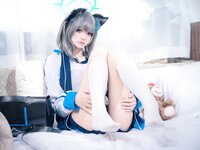 [Cosplay] Jiuqi Miao 九柒喵 - Gym Uniform Shiroko 体操服白子