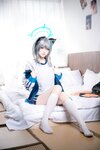 [Cosplay] Jiuqi Miao 九柒喵 - Gym Uniform Shiroko 体操服白子