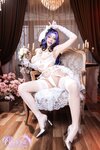 [Cosplay] Byoru - Eclipse Dream Bride 棕色尘埃 伊柯利普斯 婚纱 [61P28V-4.05GB]