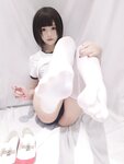 [Cosplay] Mizhi Mao Qiu 蜜汁猫裘 - White Gym Uniform 白色体操服