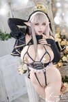 [Cosplay] KANEKO_咔喵 エルフシスター精灵修女本 [66P1V-548MB]