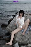 [Cosplay] 柒柒要乖哦 礁石海岸 [52P-510MB]