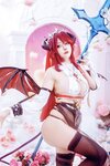 [Cosplay] Byoru - Rosaria Succubus Genshin Impact