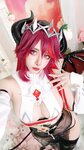 [Cosplay] Byoru - Rosaria Succubus Genshin Impact