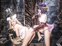 [Cosplay] 小和甜酒 &橙风千雅 憧憬成为魔法少女 柊舞缇娜&杜乃可莉丝 [55P7V-439MB]