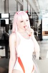[Cosplay] Peach milky - ZeroTwo