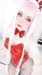 [Cosplay] Peach milky - ZeroTwo