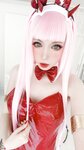 [Cosplay] Peach milky - ZeroTwo