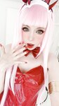 [Cosplay] Peach milky - ZeroTwo
