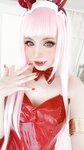 [Cosplay] Peach milky - ZeroTwo