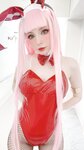 [Cosplay] Peach milky - ZeroTwo