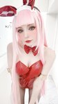 [Cosplay] Peach milky - ZeroTwo
