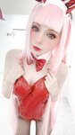 [Cosplay] Peach milky - ZeroTwo