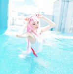 [Cosplay] Peach milky - ZeroTwo