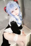 [Cosplay] 樱梨梨 - 甘雨修女