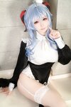 [Cosplay] 樱梨梨 - 甘雨修女