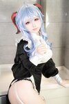 [Cosplay] 樱梨梨 - 甘雨修女