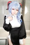 [Cosplay] 樱梨梨 - 甘雨修女