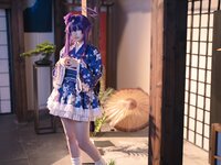 [Cosplay] lunananya 蔚蓝档案 伊草遥香 (New Year) [34P-214MB]