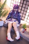 [Cosplay] lunananya 蔚蓝档案 伊草遥香 (New Year) [34P-214MB]