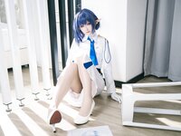 [Cosplay] lunananya 蔚蓝档案 扇喜葵 [24P-201MB]