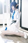 [Cosplay] lunananya 蔚蓝档案 扇喜葵 [24P-201MB]