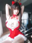 [Cosplay] 女主K 圣诞麋鹿 [100P1V-460MB]