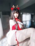 [Cosplay] 女主K 圣诞麋鹿 [100P1V-460MB]